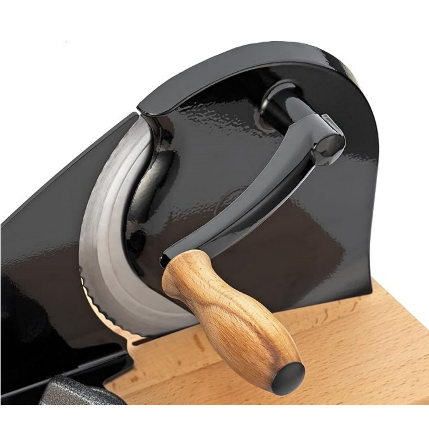 Manual Bread Slicer, Classic Hand Crank Home Bread Slicer