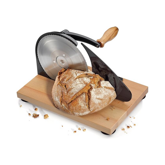 Manual Bread Slicer, Classic Hand Crank Home Bread Slicer